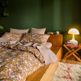 Cordell Cotton Sheets - Rosewood Flat Sheet / Single