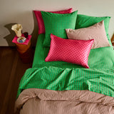 Cosmin Cotton Sheets - Spring Green Flat Sheet / Single