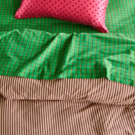 Cosmin Cotton Sheets - Spring Green Flat Sheet / Single