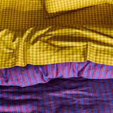 Cosmin Cotton Sheets - Medallion Flat Sheet / Single