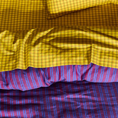 Cosmin Cotton Sheets - Medallion Flat Sheet / Single