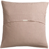 Cordell Cotton Euro Pillowcase Set - Rosewood