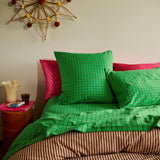 Cosmin Cotton Euro Pillowcase Set - Spring Green