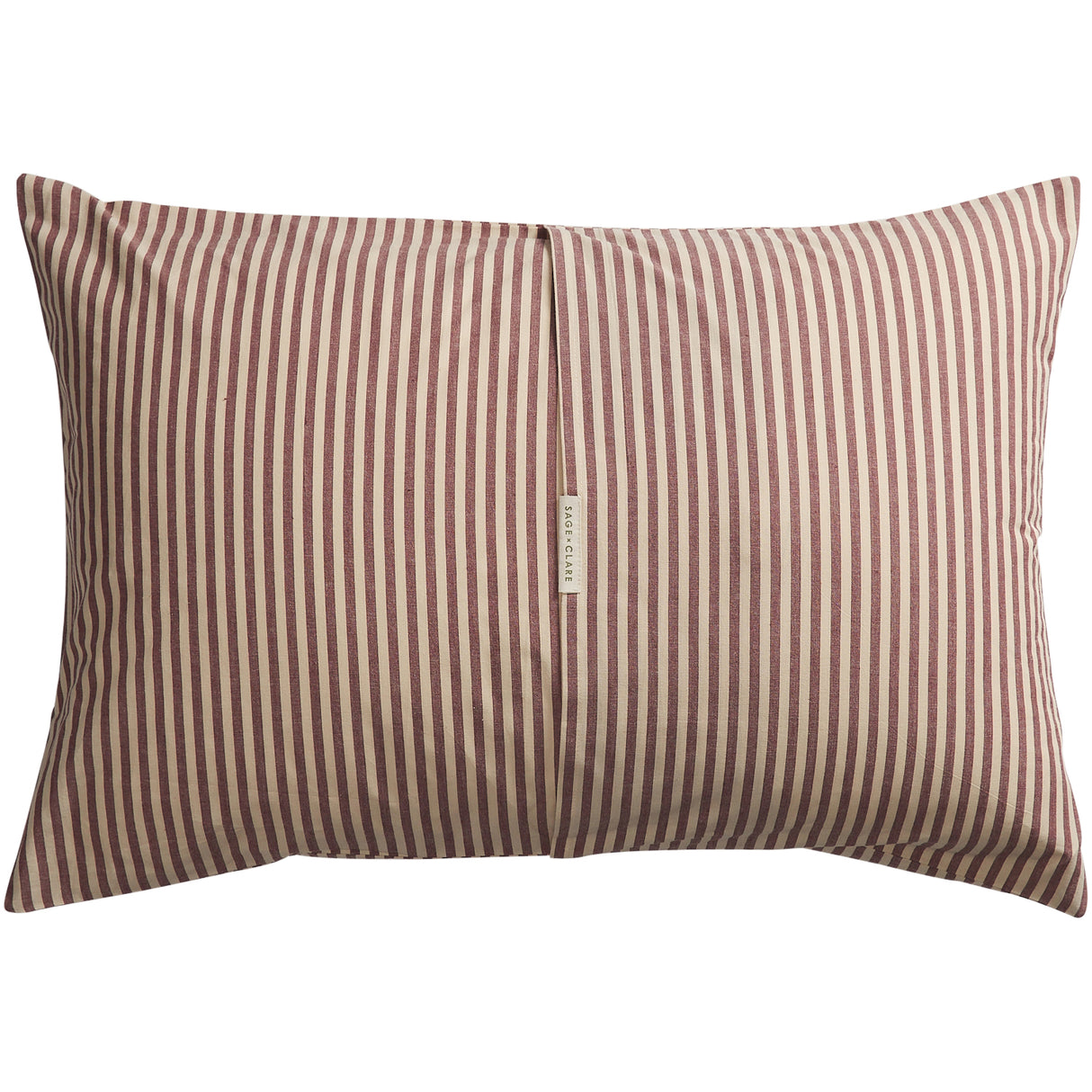 Cordell Cotton Pillowcase Set - Rosewood Standard