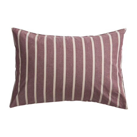 Abrielle Cotton Pillowcase Set - Mahogany