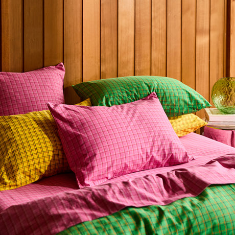 Cosmin Cotton Pillowcase Set - Pansy Standard
