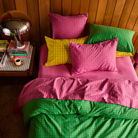 Cosmin Cotton Pillowcase Set - Pansy Standard