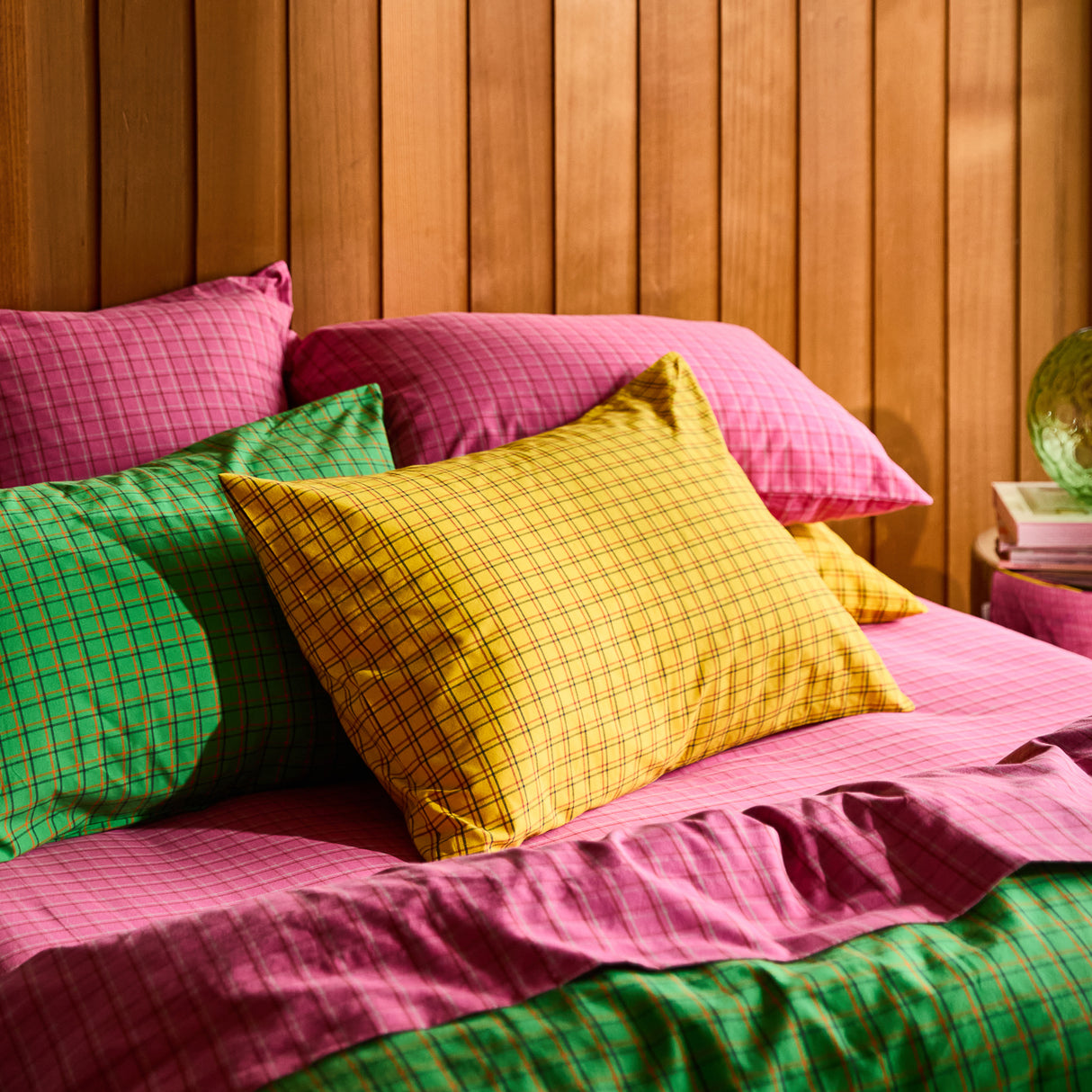 Cosmin Cotton Pillowcase Set - Medallion Standard