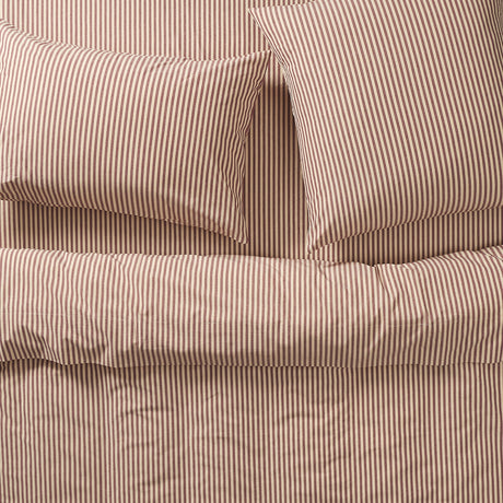 Cordell Cotton Quilt Cover - Rosewood Single