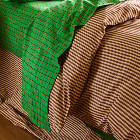 Cordell Cotton Quilt Cover - Rosewood Single