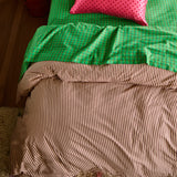 Cordell Cotton Quilt Cover - Rosewood Single