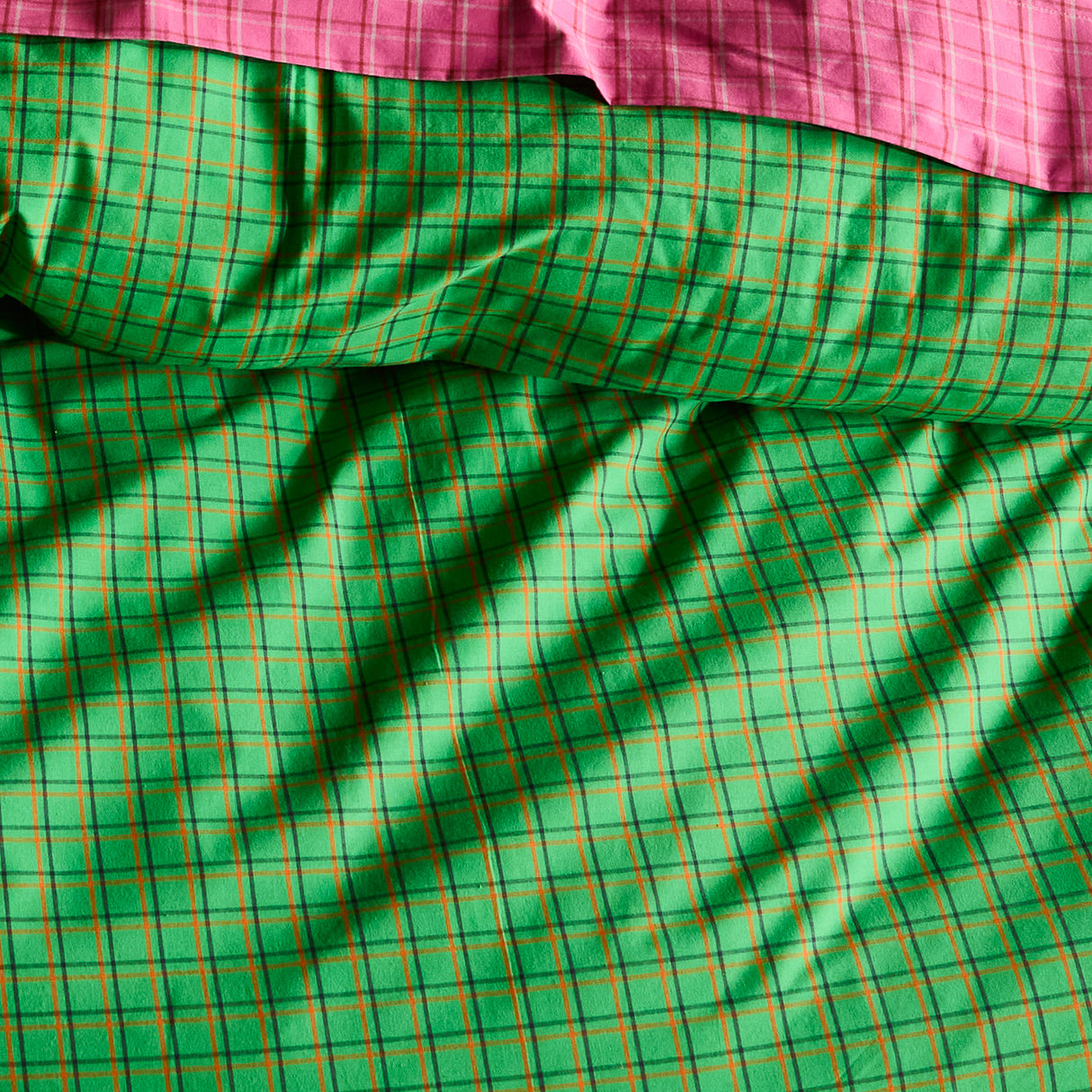 Cosmin Cotton Quilt Cover - Spring Green Single