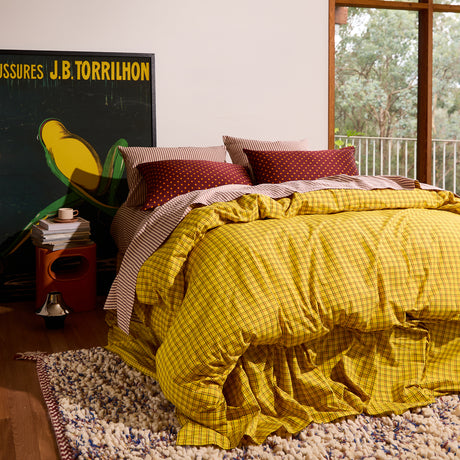 Cosmin Cotton Quilt Cover - Medallion Single