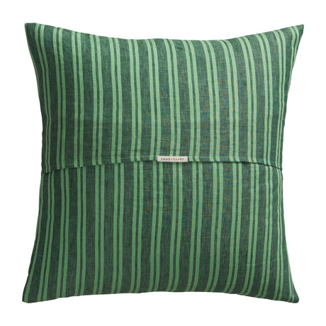 Nadine Linen Euro Pillowcase Set - Forest