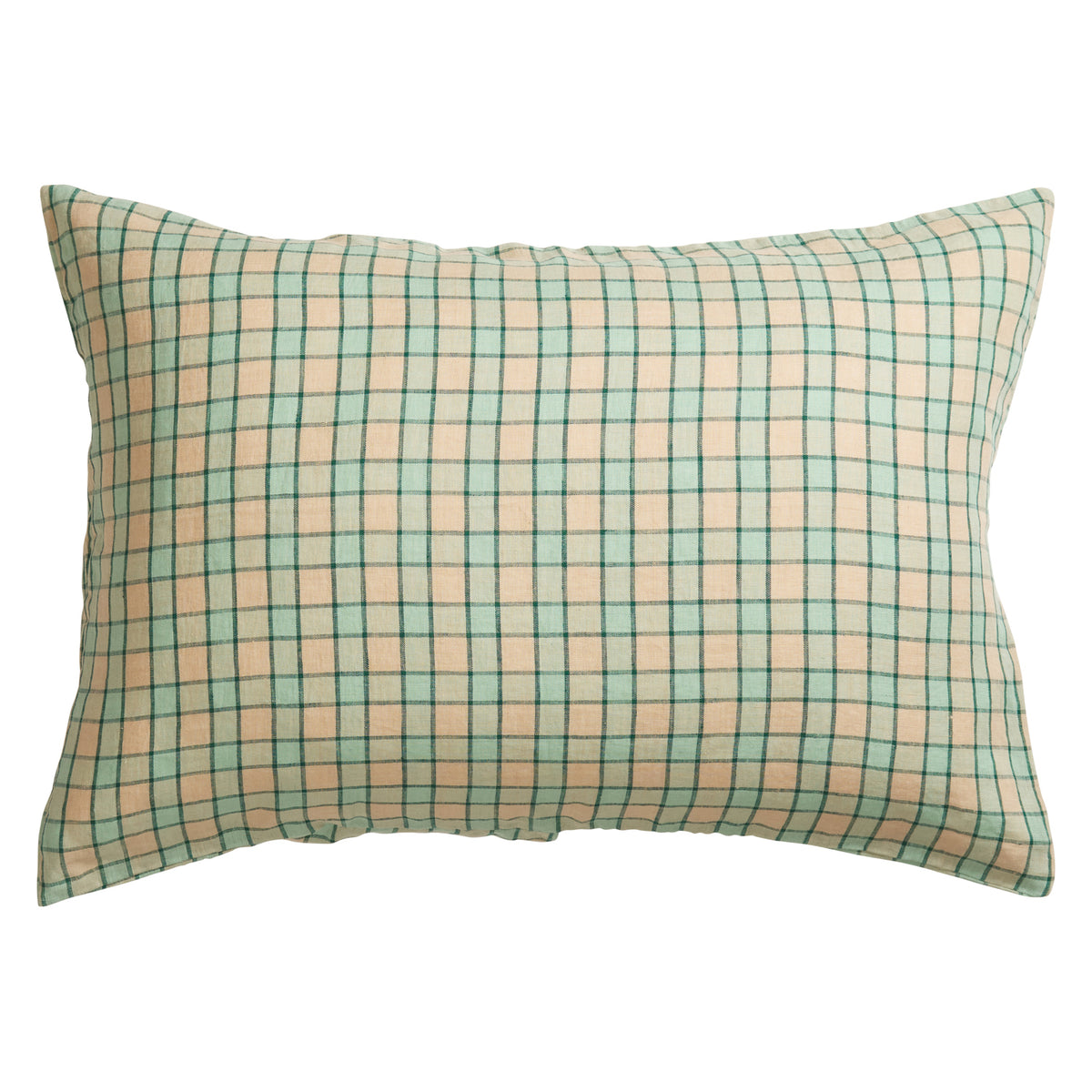 Marquis Linen Pillowcase Set - Jade | Size: Standard