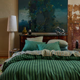 Marquis Linen Pillowcase Set - Jade