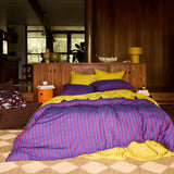 Nadine Linen Pillowcase Set - Burnt Sienna Standard