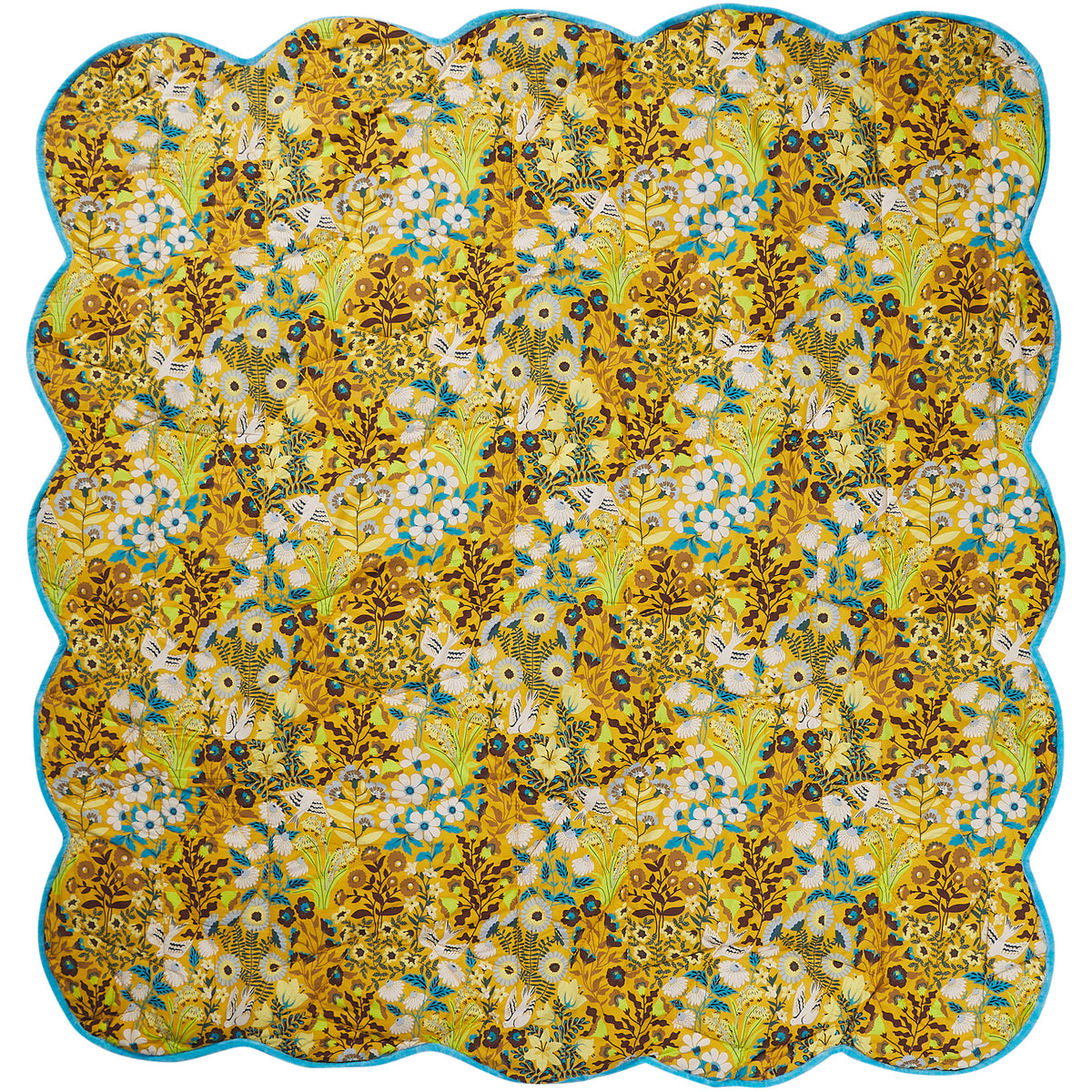 Sloane Scalloped Coverlet