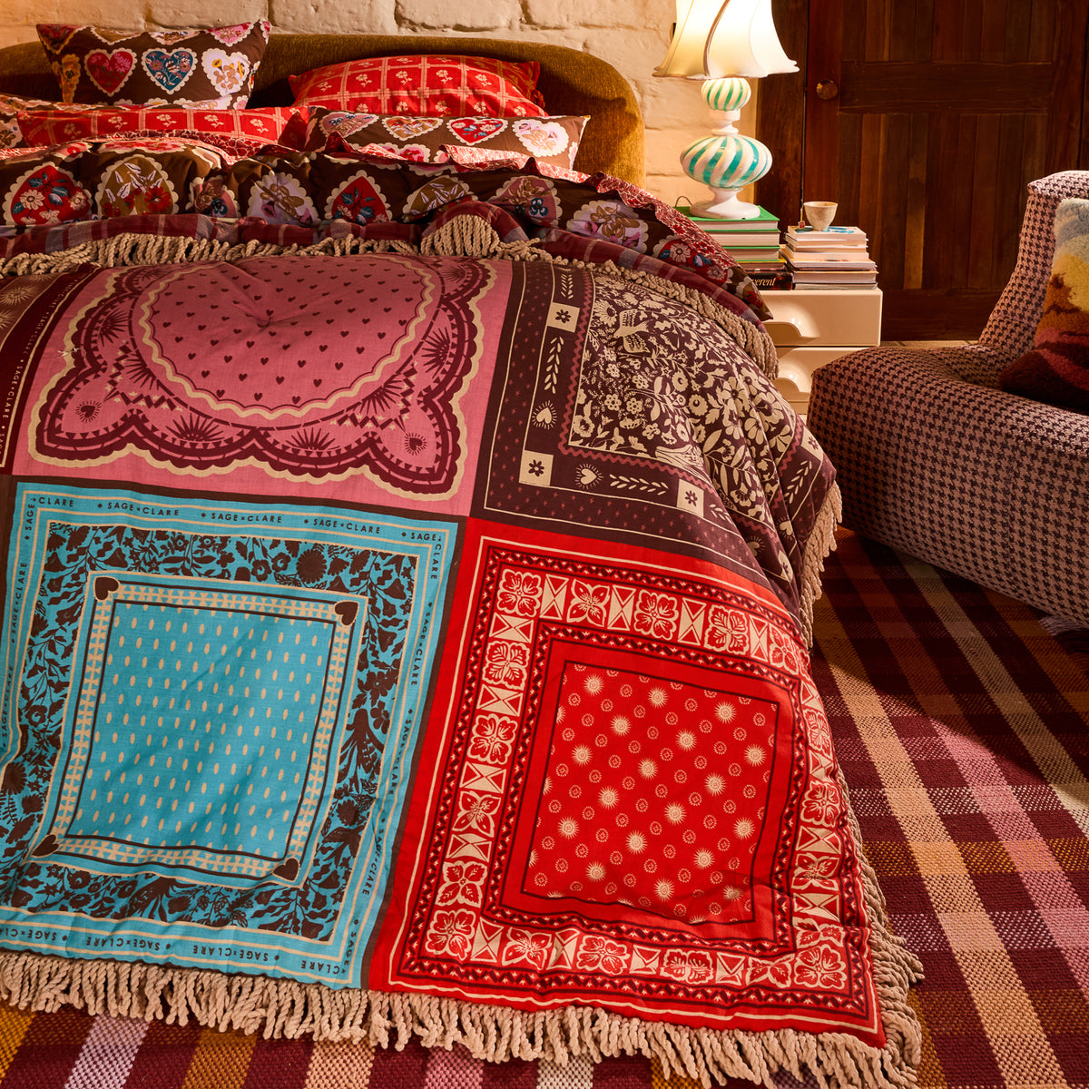 Odessa Patchwork Bedcover