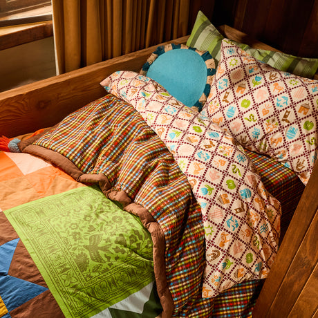 Faye Patchwork Bedcover