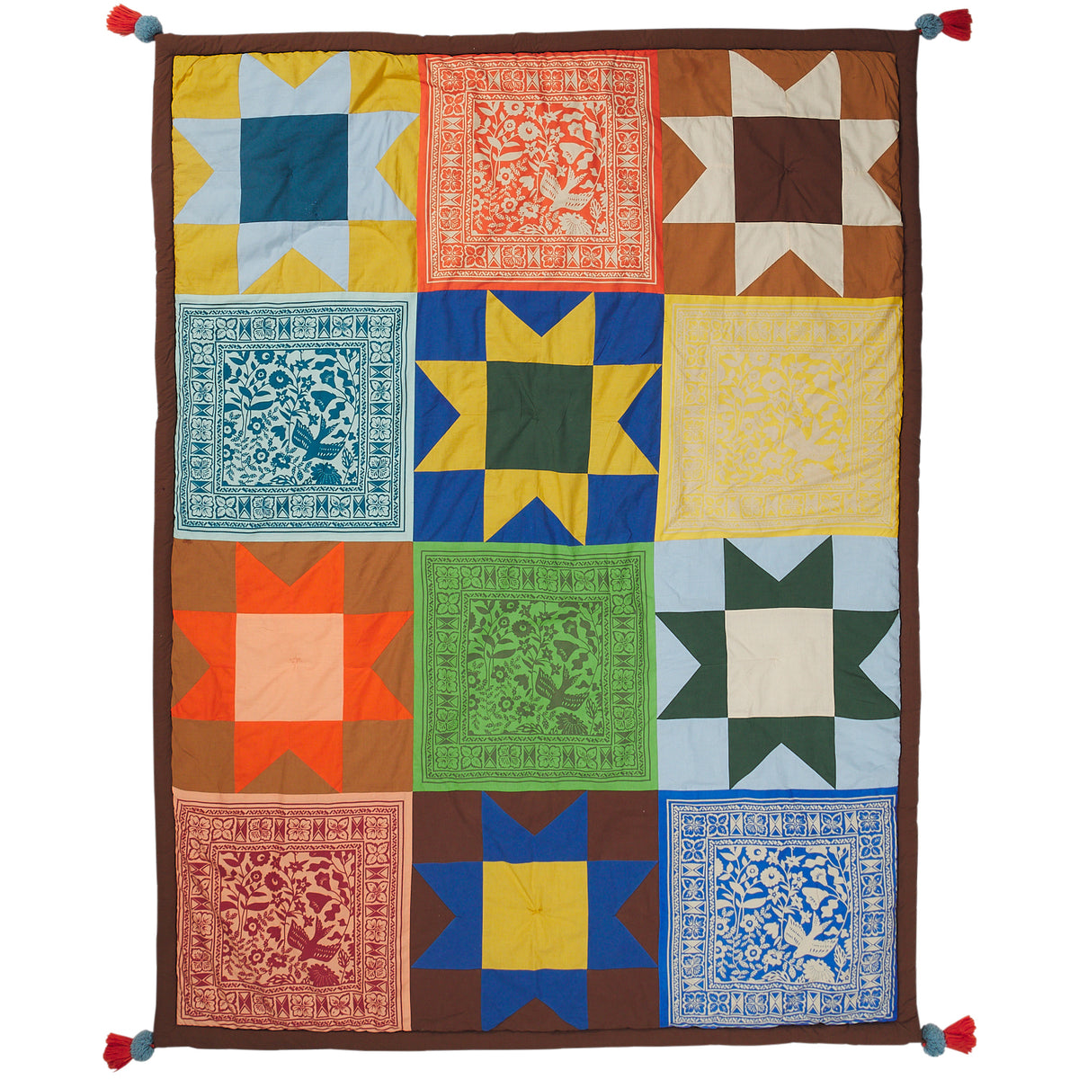 Faye Patchwork Bedcover