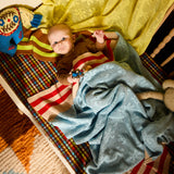 Tabitha Baby Blanket - Calcite Blue
