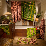 Josephine Bath Sheet - Hunter Green
