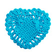 Millie Crochet Coaster - Turquoise