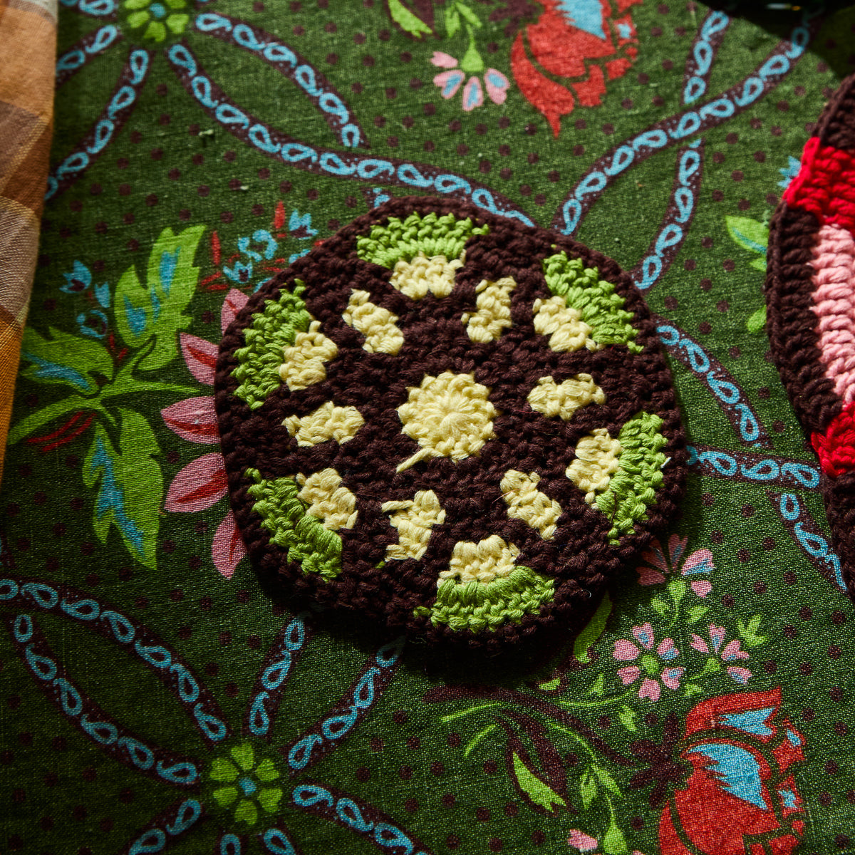 Reva Crochet Coaster