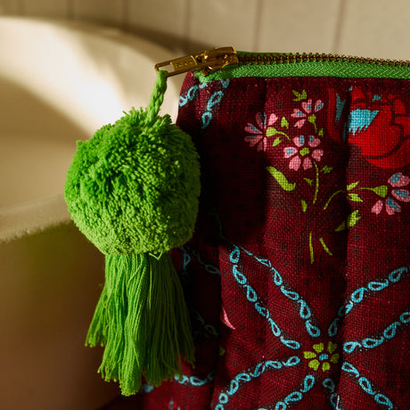 Norali Quilted Cosmetic Bag - Sienna