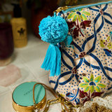 Norali Quilted Cosmetic Bag - Ecru