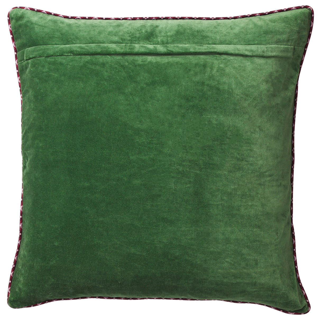 Marnie Velvet Cushion - Hunter Green Feather Insert