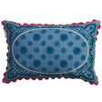 Anneliese Reversible Denim Cushion - Poppy Feather Insert