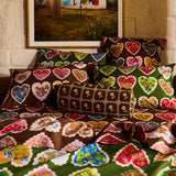 Bonny Jacquard Bolster Cushion Feather Insert