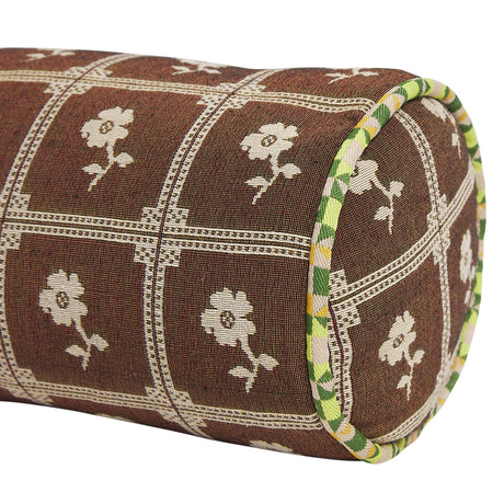 Bonny Jacquard Bolster Cushion Feather Insert