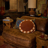 Reese Round Cushion - Umber Feather Insert