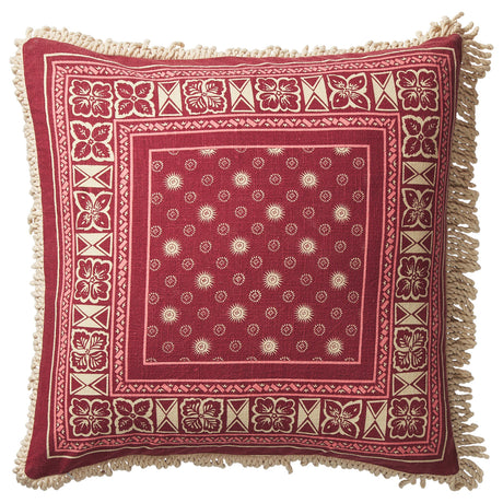 Odessa Reversible Cushion - Poppy Feather Insert