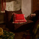 Odessa Reversible Cushion - Poppy Feather Insert