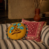 Odessa Reversible Cushion - Poppy Feather Insert