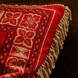 Odessa Reversible Cushion - Poppy Feather Insert