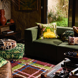 Sierra Round Jacquard Cushion Feather Insert