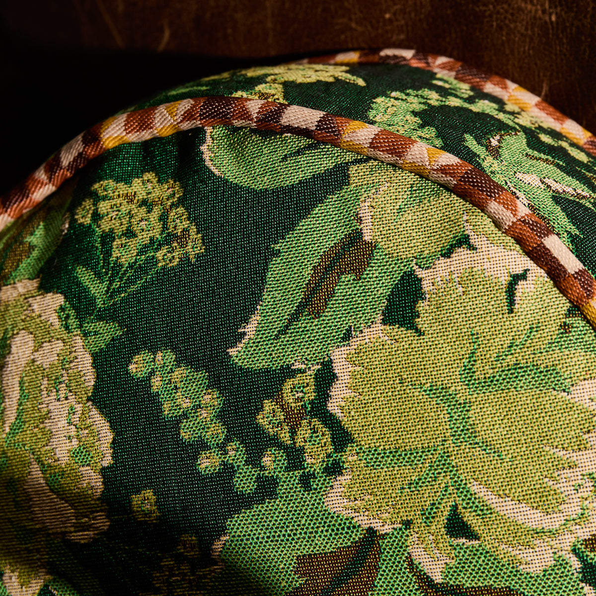 Sierra Round Jacquard Cushion Feather Insert