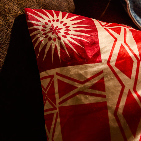 Cleo Cushion - Poppy Feather Insert