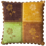 Bonny Reversible Velvet Cushion - Tigers Eye Feather Insert