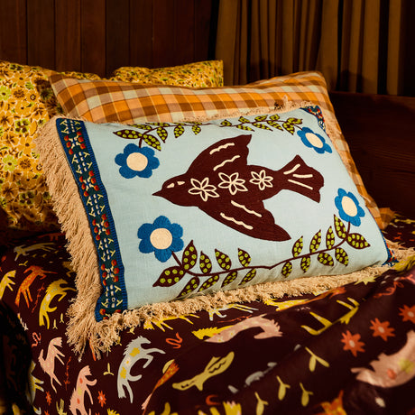 Arlo Embroidered Cushion Feather Insert