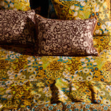 Sloane Cotton Sheets - Ochre Fitted Sheet / Cot