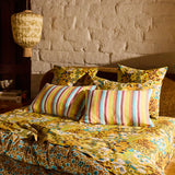 Sloane Cotton Sheets - Ochre Fitted Sheet / Cot