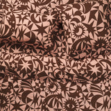 Nora Linen Sheets - Carnelian Fitted Sheet / Cot