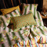 Dempsey Linen Sheets - Hunter Green Fitted Sheet / Queen