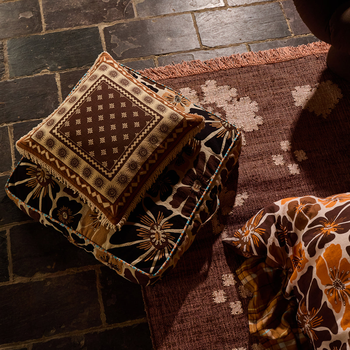 Jolene Jacquard Floor Cushion